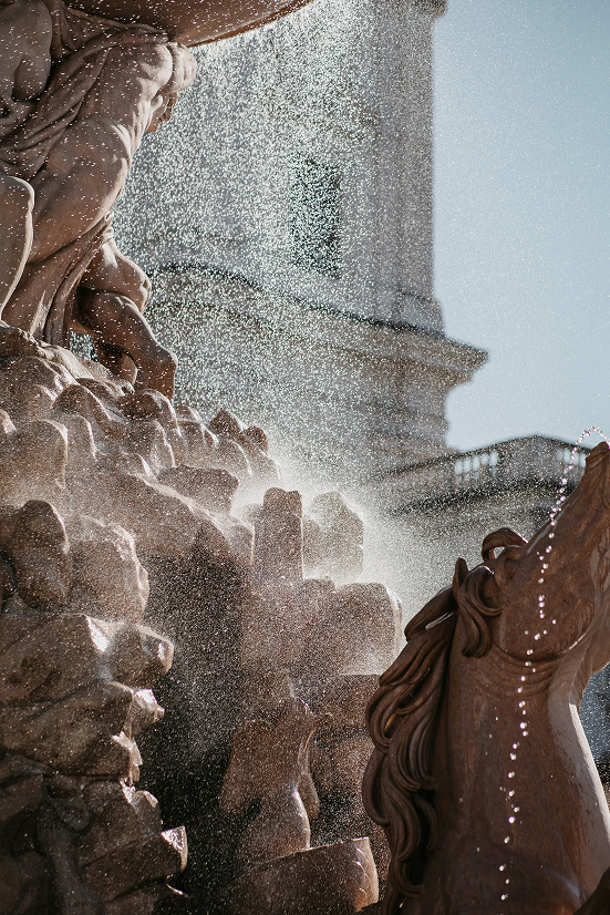 Springbrunnen in Salzburg
